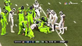 Jon Ryan Injured After 33yard Fake Punt Run  Rams vs Seahawks  NFL Week 15 Highlights [upl. by Silecara974]