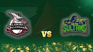 PSL LIVE  Lahore Qalandars vs Multan Sultans  Match 33  HBL PSL 2020MB1 [upl. by Eenafit]