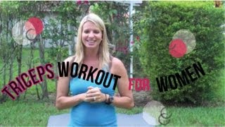 Triceps Workout For Women [upl. by Blinny]