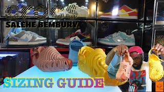 SALEHE BEMBURY CROC SIZING GUIDE [upl. by Enirod]