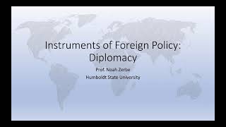 Diplomatic Tools of Foreign Policy [upl. by Nosac]