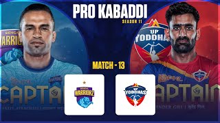 🔴 Live Bengal Warriors vs UP Yoddhas Live  BEN vs UP  PKL Live Match Today – PKL 2024 [upl. by Adnylem]