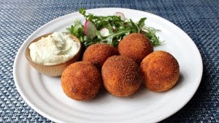 DeepFried Creamy Chicken Gravy  Extra Saucy Chicken Croquettes [upl. by Ayrad]