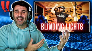 MUSIC DIRECTOR REACTS  El Estepario Siberiano  BLINDING LIGHTS  THE WEEKND  DRUM COVER [upl. by Ygief]