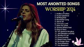 Most Anointed Worship Songs 2024  Inspiring amp Uplifting Worship Compilation [upl. by Kristie76]