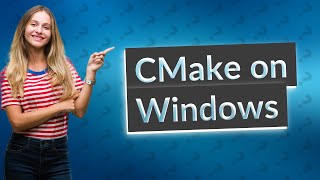 How to run CMake from Windows command line [upl. by Jarrid]