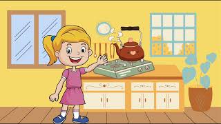 Polly put the kettle on Nursery rhymes for kidsfun tea party for kids [upl. by Lal]