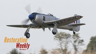 Hawker Tempest makes first flight  Restoration Weekly Episode 6 [upl. by Krawczyk]