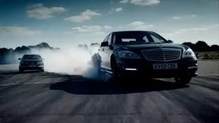 BMW 760Li vs Mercedes S63 AMG  Top Gear  BBC [upl. by Eceerahs911]