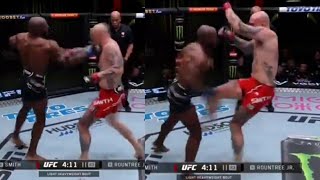 Khalil Rountree knocks out Anthony Smith in R3 [upl. by Pelmas998]