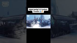 BGMIPUBG 35 Winter Update Trailer 🥶🔥 bgmi pubg bgmiupdate shorts [upl. by Namurt]