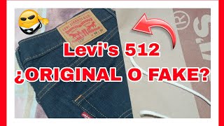 ✅Levis 512 Original COMO SABERLO En puntos específicos y no te engañen UNBOXING⚠️ [upl. by Spalding]