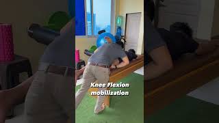 Knee Flexion and extension exercises jogeshwari trending physiotherapy aclexpert exercise love [upl. by Noruq]