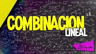 Combinación Lineal vectores en R3 [upl. by Sup793]