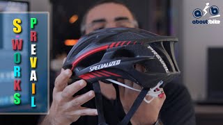 Capacete Specialized Sworks Prevail aboutbike [upl. by Tye]