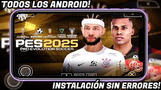 NUEVO EFOOTBALL PES 2025 PPSSPP MOD COPA LIBERTADORES Y SUDAMERICANA✅ ANDROID CON MARIANO CLOSS [upl. by Ralston248]