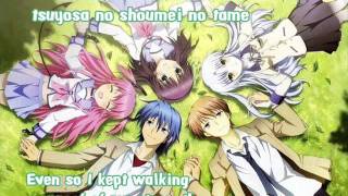 Brave Song by Aoi Tada FULL angel beats ending [upl. by Ecirtaemed]