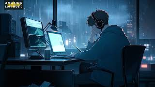 Coding Lofi Boy Music Deep Focus Work  Lazy Sunday Chill Beat [upl. by Nairdad]