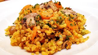 Vajon sült pulykamell szuper finom zöldséges bulgur recept 🧅🍄🥬🧄🥕🍀 szokykonyhaja [upl. by Azial]