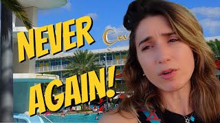 WHY I would NEVER STAY at Universals Cabana Bay Beach Resort Again [upl. by Pasia]