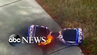 Hoverboards Catching Fire Exploding [upl. by Anura]