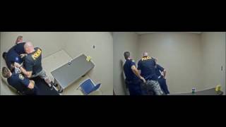 VIDEO Murder suspect tries to grab officers gun [upl. by Tigirb]