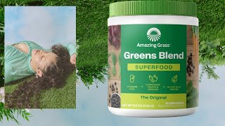 Boost Your Energy with Amazing Grass Greens Blend Superfood View on amazon httpsamznto49ikpYN [upl. by Enitsrik316]