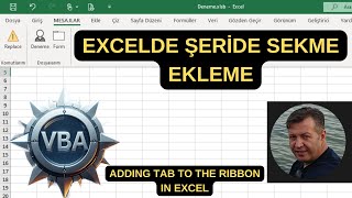 Excelde Şeride Sekme Eklemek [upl. by Aittam342]