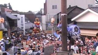 成田祇園祭2009（3）最終日総引き [upl. by Rrats]