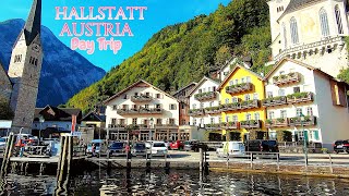 Day trip in HALLSTATT AUSTRIA Walking Tour in Hallstatt hallstatt austria salzkammergut [upl. by Ofella]