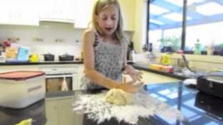 Home Made Pizza  Cooking Lessons For Kids [upl. by Enilrem]