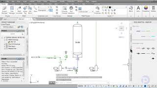 PID INTRO COURSE PIPING 3D BASIC WITH AUTOCAD PLANT 3D 2018 [upl. by Eentruoc277]