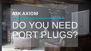 Port Plugs When Why and Where Should You Use Them [upl. by Fredie]