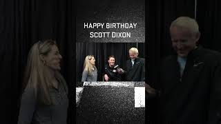 Celebrating Scott Dixon’s birthday [upl. by Leitnahs849]