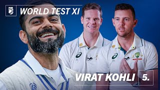 Hes nice to watch on the eye  Australia picks their World Test XI  Virat Kohli [upl. by Anom]