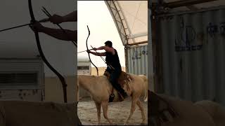 Horse Archery 75lb Jurchen Bow [upl. by Daphene585]