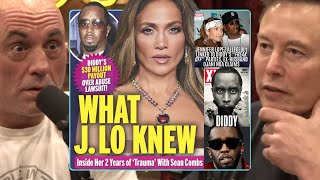 Elon Musk Goes All In On DIDDY And JLO “SHE HAD TO KNOW”  Joe Rogan [upl. by Hgielah]