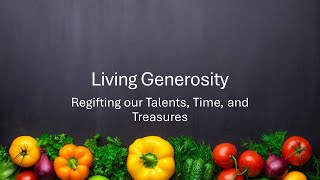 Living Generosity Why be Generous Genesis 13 Romans 71583 [upl. by Feldt]