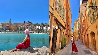 🇫🇷 Menton voyage vlog프랑스남부와 이탈리아 사이에있는 망통여행브이로그 [upl. by Khanna800]