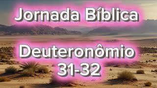 Jornada Leitura Bíblica Deuteronômio 3132 [upl. by Veljkov]