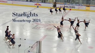 Starlights 🇫🇮 Mozartcup 2024 Free Skating  Synchronized skating [upl. by Melia745]