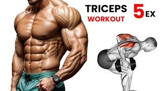 Best Triceps Exercises  Lateral Head  Long Head  Medial Head [upl. by Aileno52]