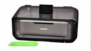 Canon Get Started  Wireless printing set up on your PIXMA printer [upl. by Xam509]