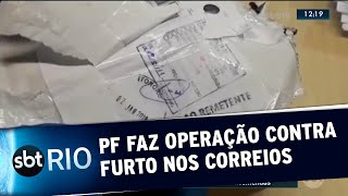 Polícia federal faz operação contra furto nos Correios [upl. by Norrie8]