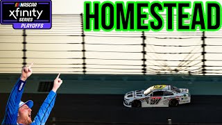 Austin Hill wins at Homestead to advance to championship four SVG finishes 17h after late gamble [upl. by Artemla]