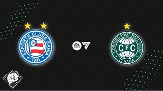 Bahia x Coritiba  Jogo Amistoso  EA FC [upl. by Iht]