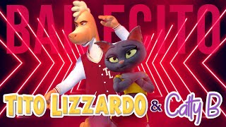 TITO LIZZARDO amp CATTY B 🦖😻 Bailecito– canción original [upl. by Akissej]