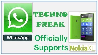 Install Whatsapp In Nokia XL Nokia X Nokia X amp Nokia X2 [upl. by Eisiam]