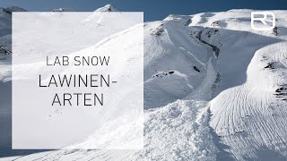 Lawinenarten und deren Auslösemechanismen – Tutorial 117 Deutsch  LAB SNOW [upl. by Lennon]