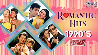 90s Bollywood Romantic Songs  Video Jukebox  Hindi Love Songs  90s Nostalgic Hits [upl. by Wilber]